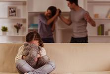 Couple Fighting While Kid is Scared