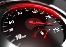 Tachometer - Speeding