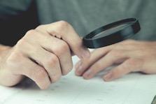 Using Magnifying Glass To Check Contract